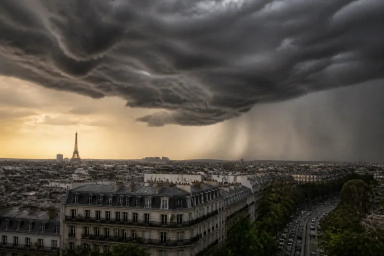 Paris maintenu en vigilance rouge : chaleur extrême et premiers orages en vue