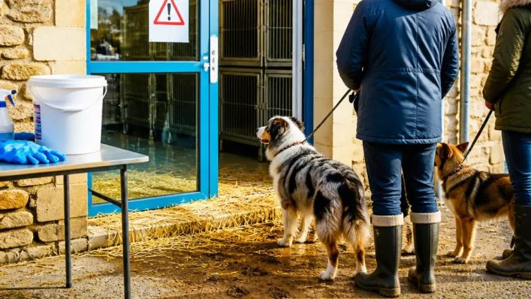 Parvovirose : une dizaine de chiens contaminés autour de Lavaveix‑les‑Mines, un chiot décède