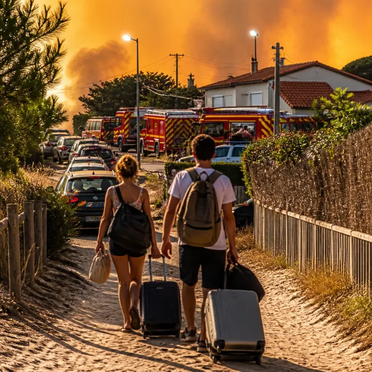 Incendie du Cap-Ferret : des milliers évacués, parmi eux des personnalités dont Guillaume Canet