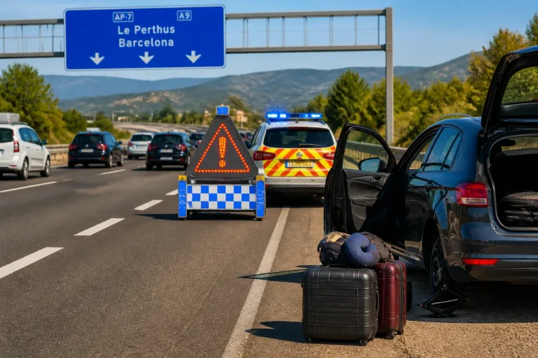 Perpignan: vigilance renforcée sur l’AP-7, des vols ciblent les vacanciers