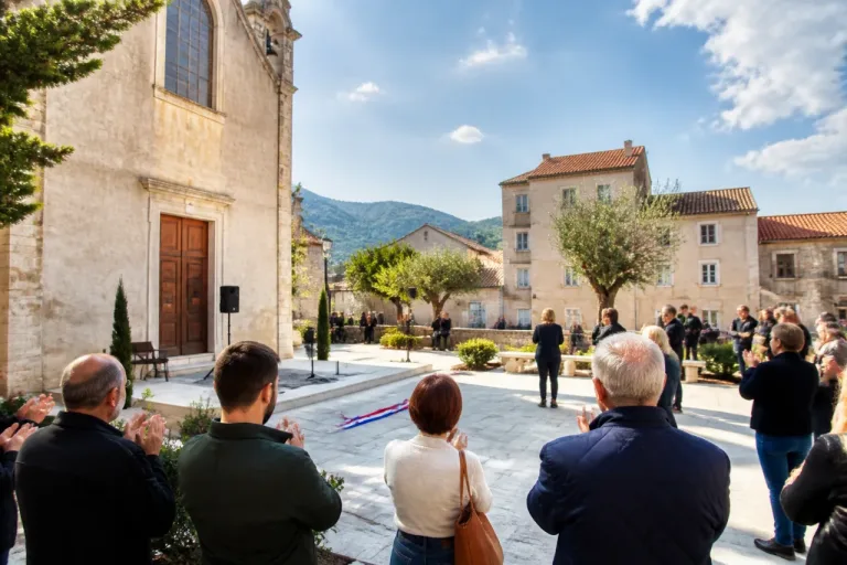 Petreto-Bicchisano inaugure la place San Petru, nouveau cœur du village