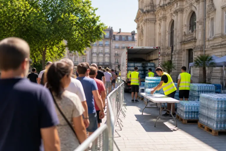 Pic de manganèse : à La Roche-sur-Yon, la distribution d’eau poursuit ses rotations