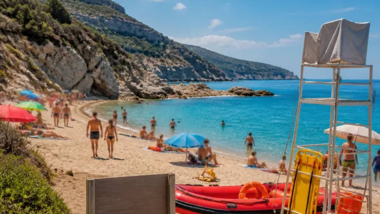 Plage de Lava sans surveillance : tensions sur la sécurité au cœur de la saison