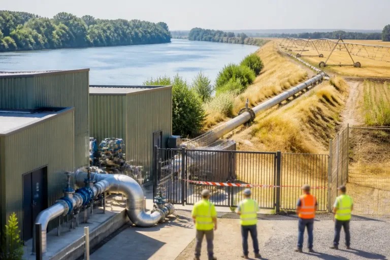 Plaine de l’Ain : l’irrigation depuis le Rhône défendue face aux nouvelles contraintes