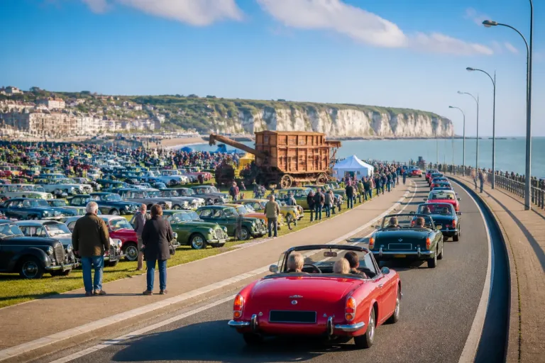 Plusieurs centaines de voitures de collection attendues dimanche sur le front de mer de Dieppe