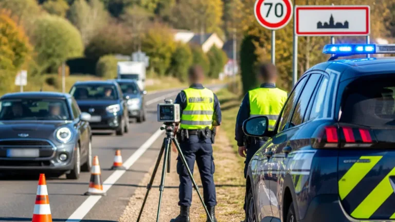 Plusieurs conducteurs contrôlés pour des excès de vitesse et conduites sous stupéfiants dans le Cantal