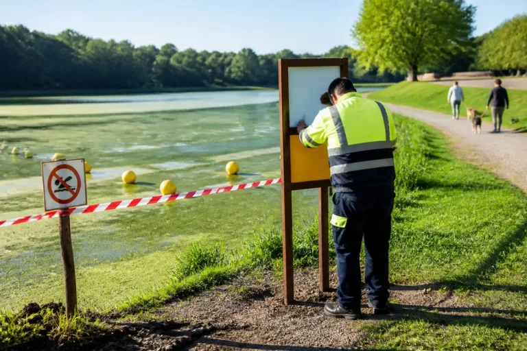 Plusieurs plans d'eau de la Creuse fermés à la baignade en raison d'une prolifération de cyanobactéries