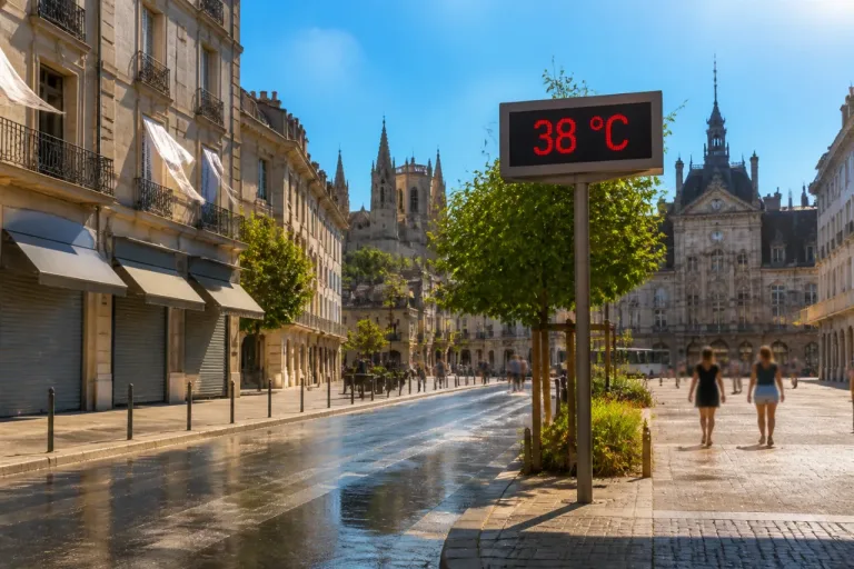 Poitiers : alerte chaleur attendue jeudi avec des pointes autour de 38 °C