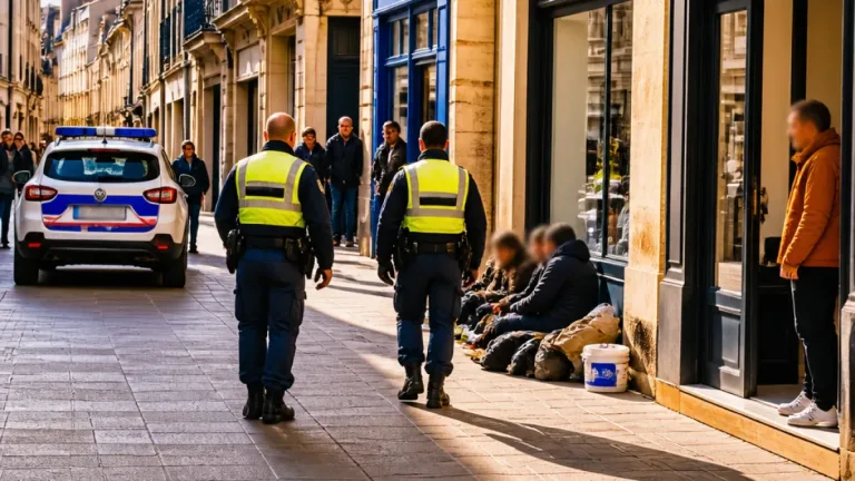 Poitiers : des patrouilles renforcées pour disperser les personnes sans domicile fixe en centre-ville
