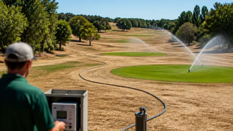 Poitiers : la sécheresse contraint le golf de Châlons à couper l'arrosage, mode d'emploi