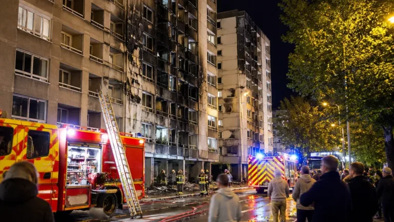 Poitiers : un feu de cave aux Trois‑Cités provoque évacuations et inquiétude