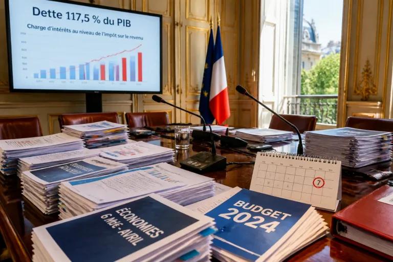Finances publiques sous pression: Amiel annonce des coupes et alerte sur l’« étau » de la dette