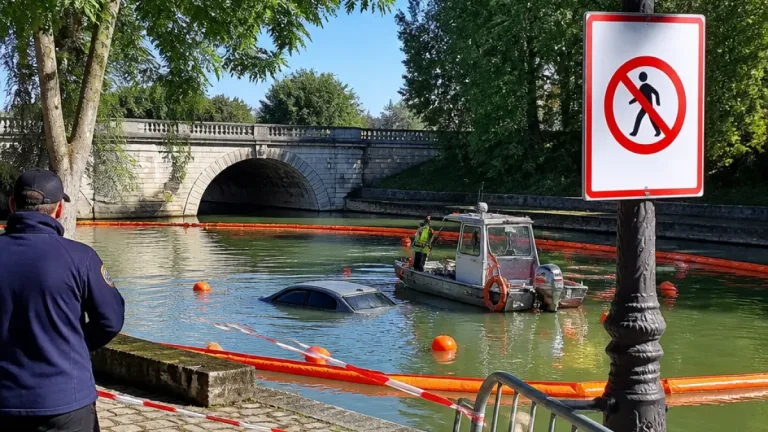 Pollution sur la Somme à Amiens : activités nautiques et navigation strictement limitées