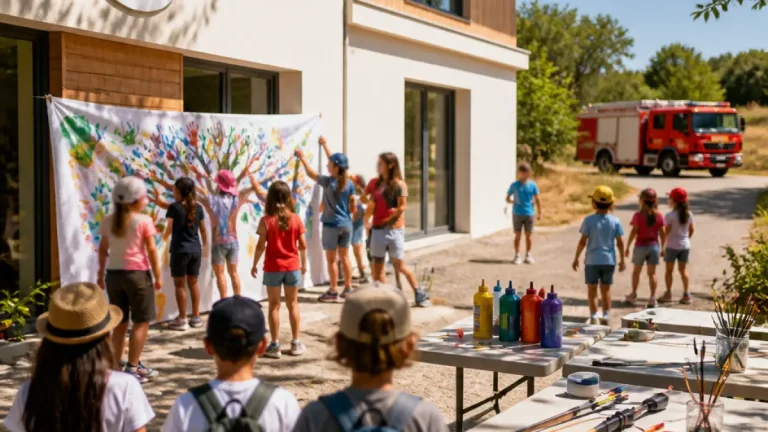Pompignan : un centre de loisirs estival complet, entre nature, créations et solidarité