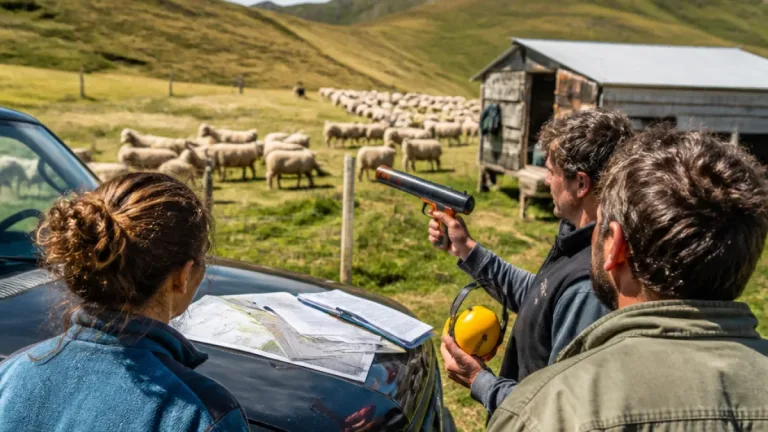 Prédation ursine : le préfet d’Occitanie échange avec les éleveurs d’Arreau, tirs sonores autorisés