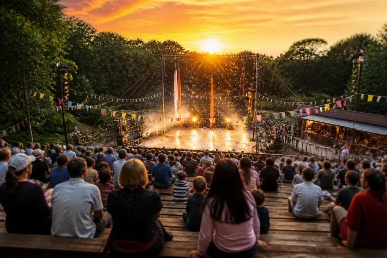 Premier Déraille kids : un spectacle familial qui a rempli le théâtre de verdure