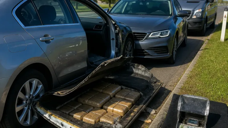 Près de 28 kg de cocaïne saisis : quatre personnes condamnées après l'interception sur la RD 999