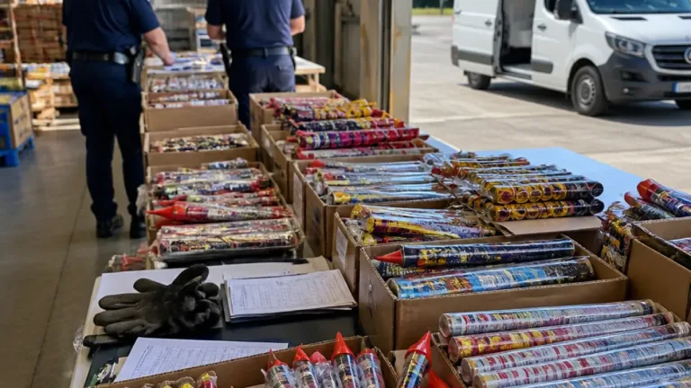 Près de 900 engins pyrotechniques saisis dans l'Oise, un habitant interpellé avec 300 pièces