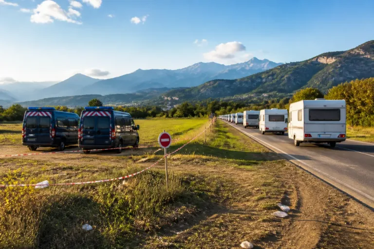 Près de Gap, évacuation encadrée des gens du voyage: retour au calme et questions ouvertes