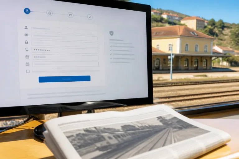Privas : un article local sur les chemins de fer accessible seulement après création de compte