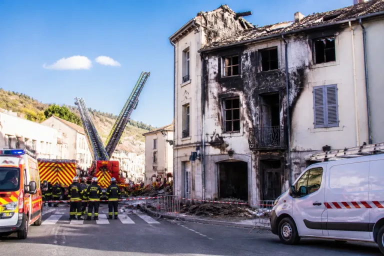 Privas : un trentenaire évacué vers l’hôpital après une explosion et un incendie à Saint-Bauzile