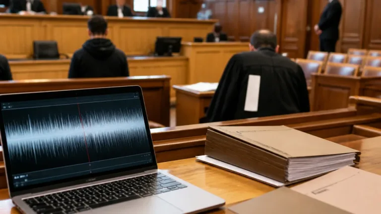 Procès à la cour criminelle : l’accusé confronté aux enregistrements et aux scènes de violences