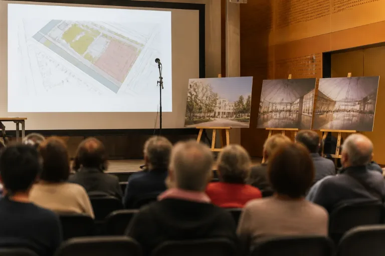 Projet cirque: à Châlons-en-Champagne, la première réunion publique cadre le calendrier