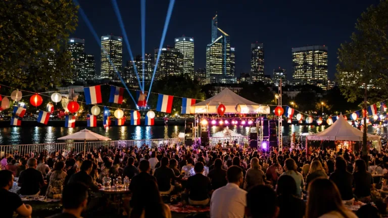 Puteaux anticipe le 14-Juillet : soirée festive et feu d’artifice sur les Berges le 13 juillet