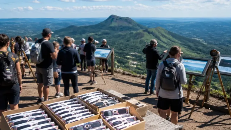 Puy de Dôme : journée d’observation gratuite le 7 août pour préparer l’éclipse du 12