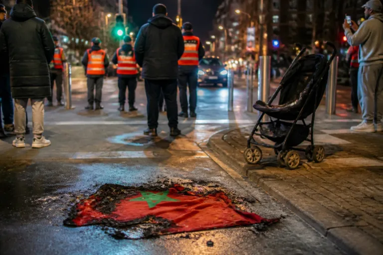 Quatre-Chemins (Aubervilliers/Pantin) : un drapeau marocain brûlé, l’ambassade porte plainte