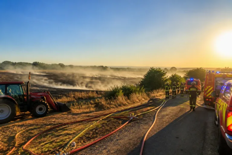 Quatre hectares partis en fumée à Saint‑Sever‑du‑Moustier après des travaux agricoles