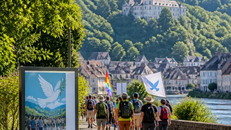 Quatre jours de marche pour la paix au départ d’Ornans, du 26 au 29 août