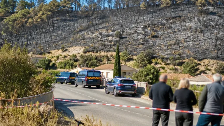 Quatre mineurs en garde à vue après l'incendie de Saint‑Georges‑les‑Bains