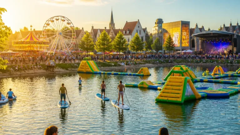 Que faire ce week-end à Colmar (24–26 juillet 2026) : baignade, fête foraine et concerts