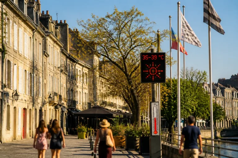 Quimper : canicule attendue vendredi 10 juillet, journée lourde et nuits peu rafraîchissantes