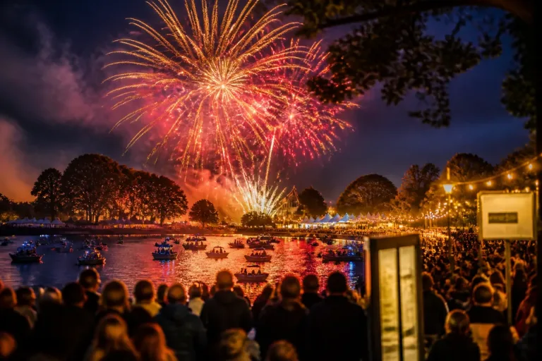 Quimper : feu d’artifice le 13 juillet à 23 h au centre nautique de Creac’h Gwen