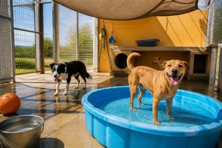 Quimper : la SPA du Corniguel multiplie les aménagements pour protéger chiens et chats de la canicule
