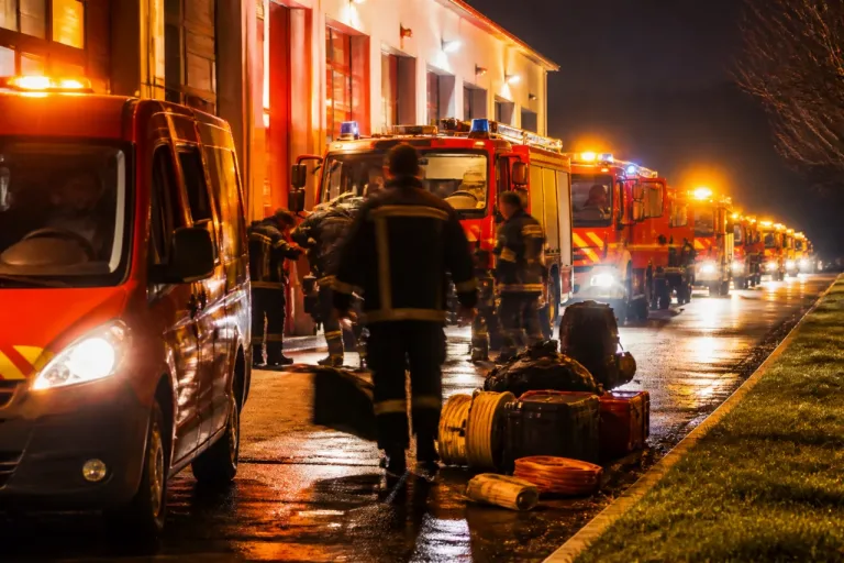 Quinze pompiers de l’Aisne partent en renfort pour combattre les incendies dans le sud