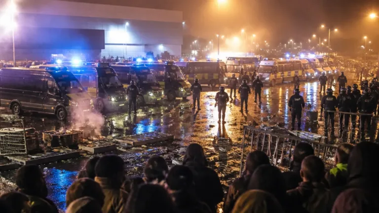 Rave-party illégale au Port nord de Chalon : dispersion et renforts après des violences