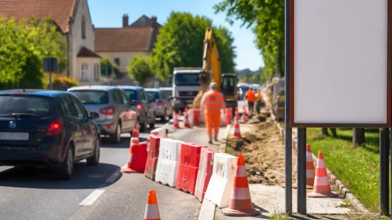 RD951 : déviations et calendrier des travaux pour la traversée de Charenton-du-Cher
