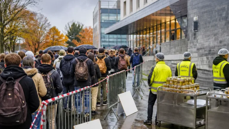 Rennes : afflux au RU et agents du Crous épuisés après l'arrivée des repas à 1 €