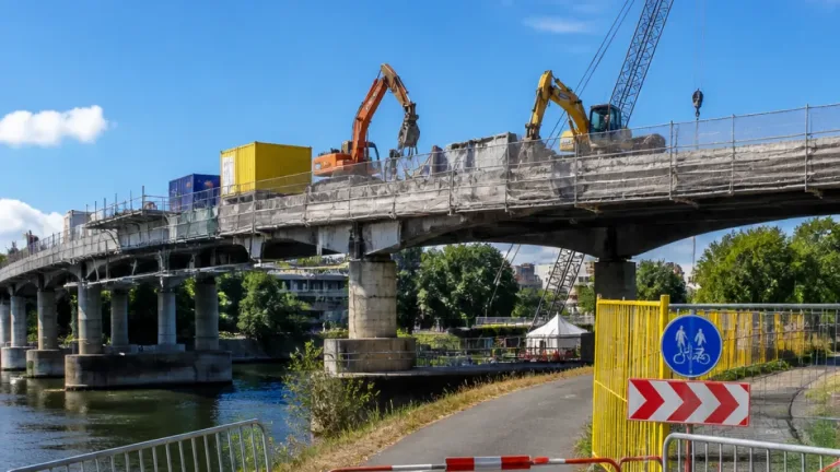 Rennes : démarrage programmé des travaux de déconstruction du pont Papu le 24 août 2026