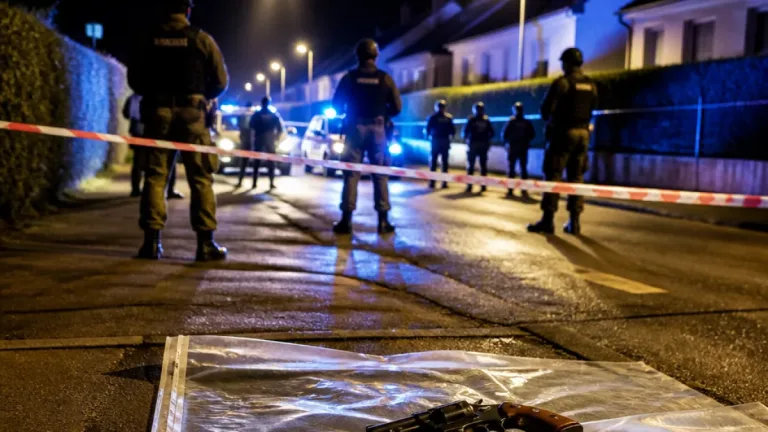 Riantec : un homme recherché après une agression, un revolver et des cartouches saisis