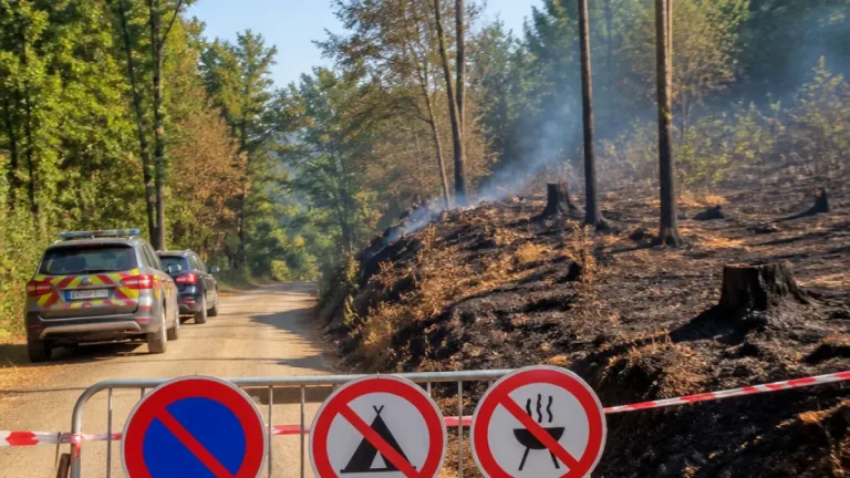 Risque élevé d’incendie : Thilay, Bogny-sur-Meuse et Monthermé ferment ou restreignent l’accès aux forêts