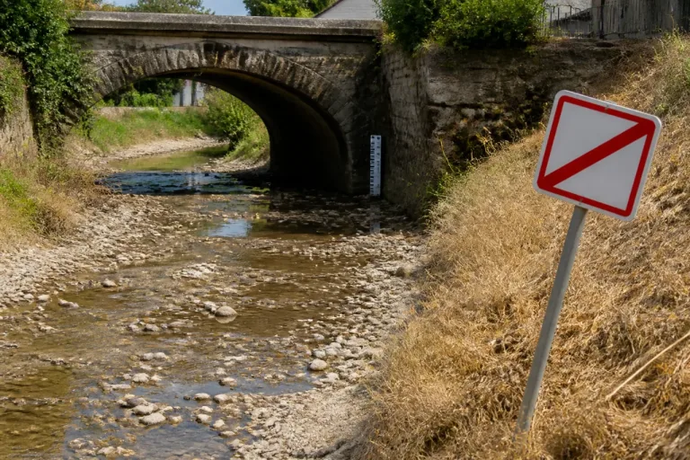 Rivière des Usses : l’association réclame une alerte renforcée face au manque d’eau