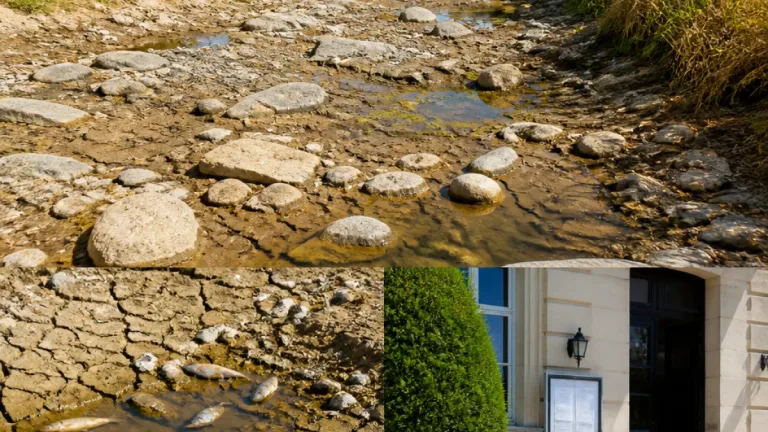 Rivières à sec et poissons morts : le Loir‑et‑Cher face à une crise hydraulique précoce