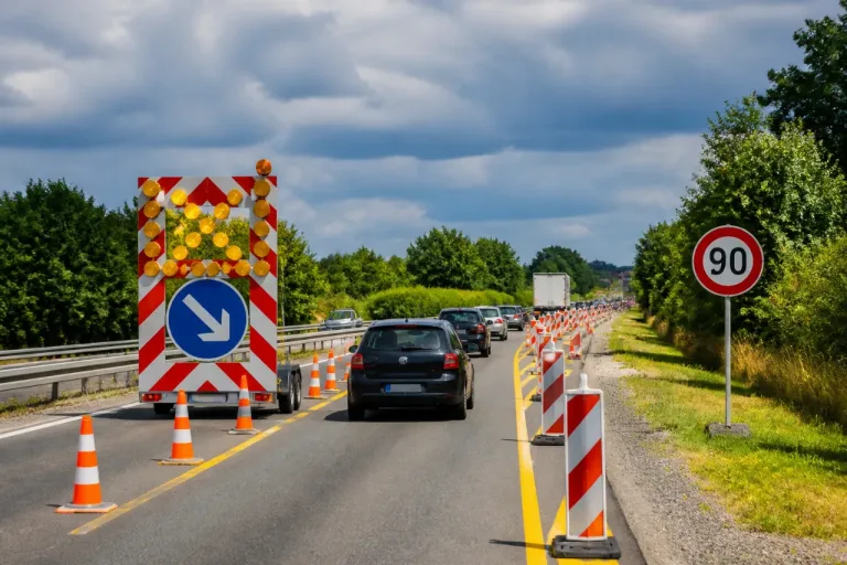 RN157 à Argentré-du-Plessis : voie réduite et vitesse limitée durant une semaine