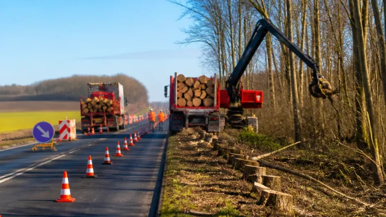 RN20 : 1 350 arbres fragiles retirés jusqu'au 14 août sur 27 hectares entre Angerville et Boissy-sous-Saint-Yon