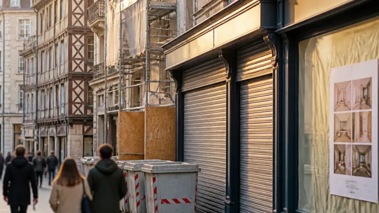 Rouen : pourquoi plusieurs boutiques historiques du centre restent fermées et que prévoit la ville