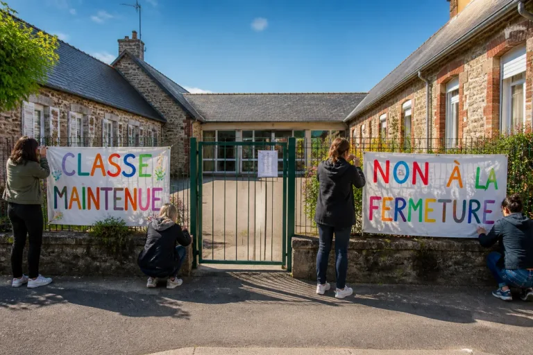 Roz-sur-Couesnon obtient le maintien d’une classe après des mois de mobilisation